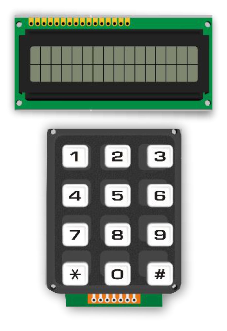 tastierino + LCD