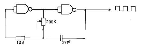 schema oscillatore 4011